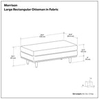 Morrison - Handcrafted Ottoman