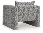 Kenbell - Accent Chair - Black / White