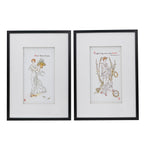 Wall Arts (Set of 2) - Black White