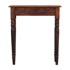 Turned Legs Drawer Console Table