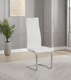 Montclair Upholstered Dining Side Chair White (Set of 4)