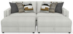 Trevor - Extra Deep Oversized Sofa With Included Storage Cocktail Ottoman