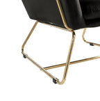 Keira - Accent Chair With Metal Base