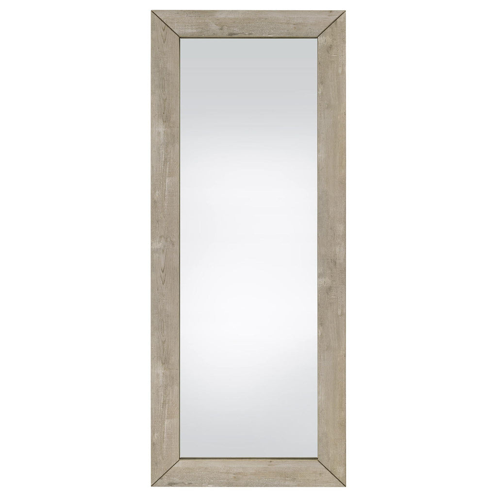 Cadence Tempered Glass Full Length Mirror Grey Washed Oak