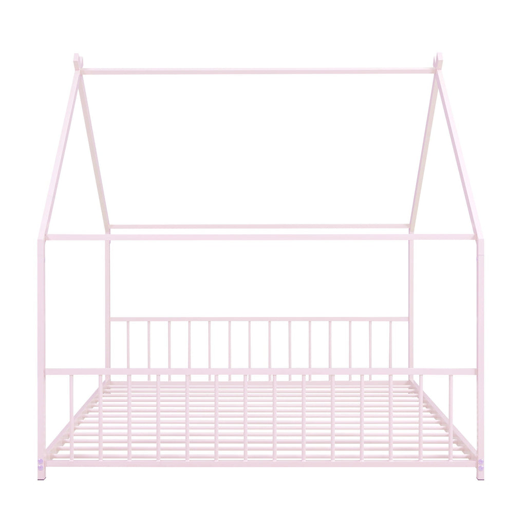 Metal House Bed