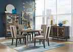 Ryker - Round Dining Table - Homestead Brown