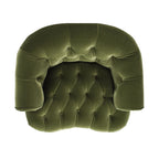 La Rosa - Victorian Tufted Upholstered Accent Chair