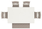 Erinberg - Dining Room Table Set (Set of 6) - Antique White