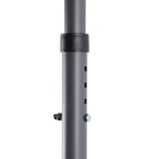 Manual Retractable Patio Awning, UV Resistant Sun Shade With No Drill Installation