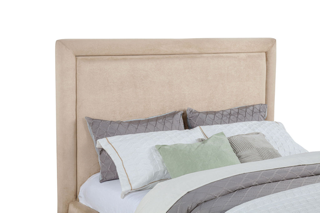 Lawson 54-inch Upholstered Eastern King Platform Bed Saddle