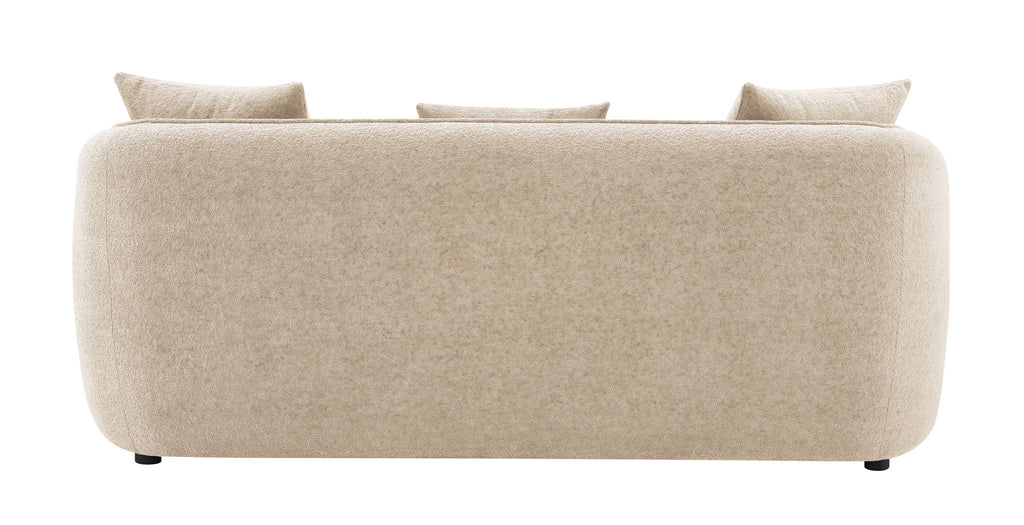 Keith - Sofa With 3 Matching Color Toss Pillows