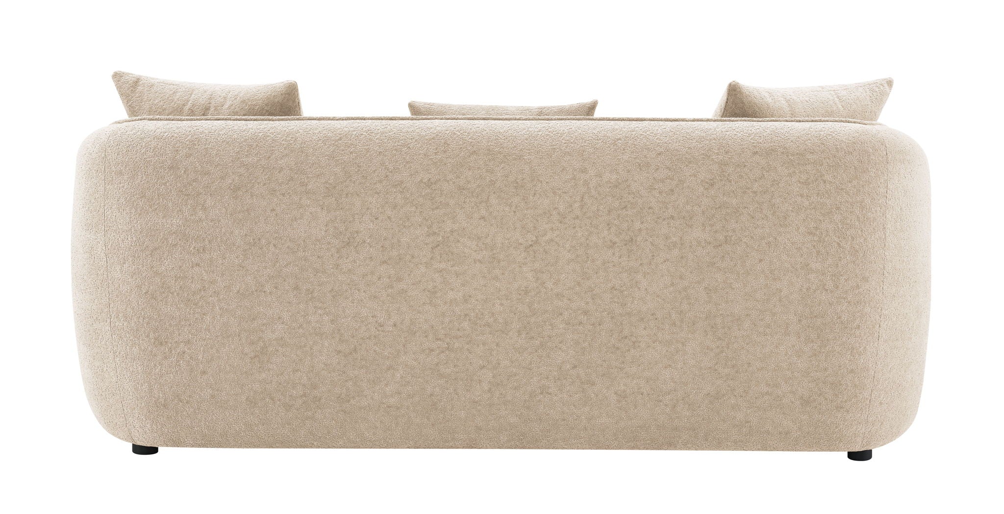 Keith - Sofa With 3 Matching Color Toss Pillows