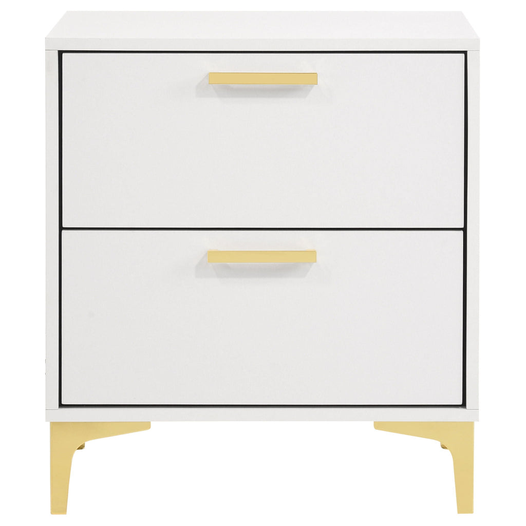 Kendall 2-drawer Nightstand White