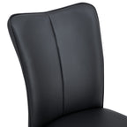 Modern Minimalist Dining Chairs With Metal Legs