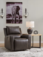 Boxmere - Power Rocker Recliner - Storm