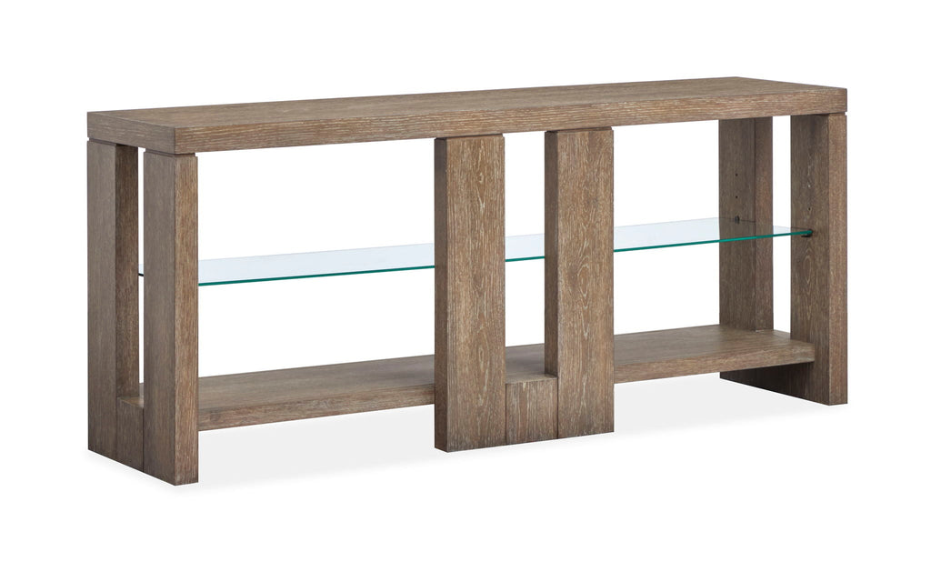 Cypress - Console Sofa Table - Spiced Brown