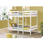 Esin - Twin Over Twin Bunk Bed - White