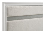 Miranda 54-inch Upholstered Twin Panel Bed White