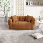 Cozy Beanbag Chair With High Resilience Foam Core For 2