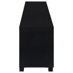 Sachin 4-door Engineered Wood 79-inch TV Stand Black