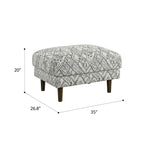 Abstract Ottoman - Black
