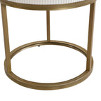 Modern Round Table With Drawers