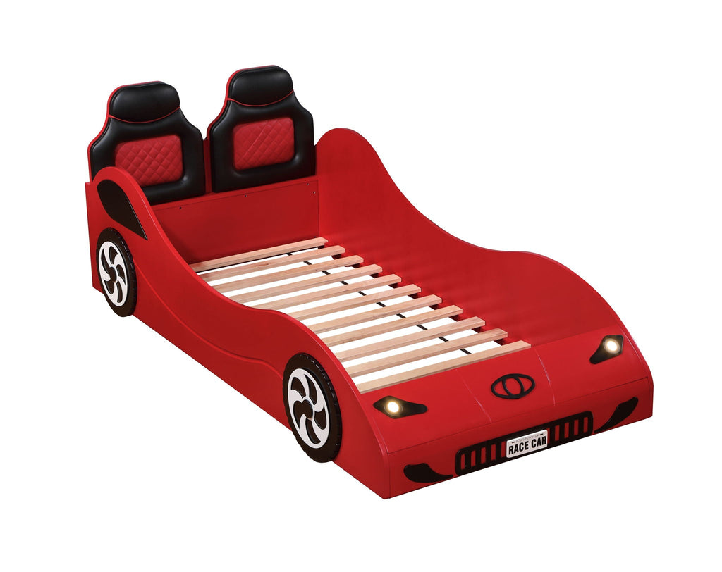 Colen - Twin Car Bed With LED