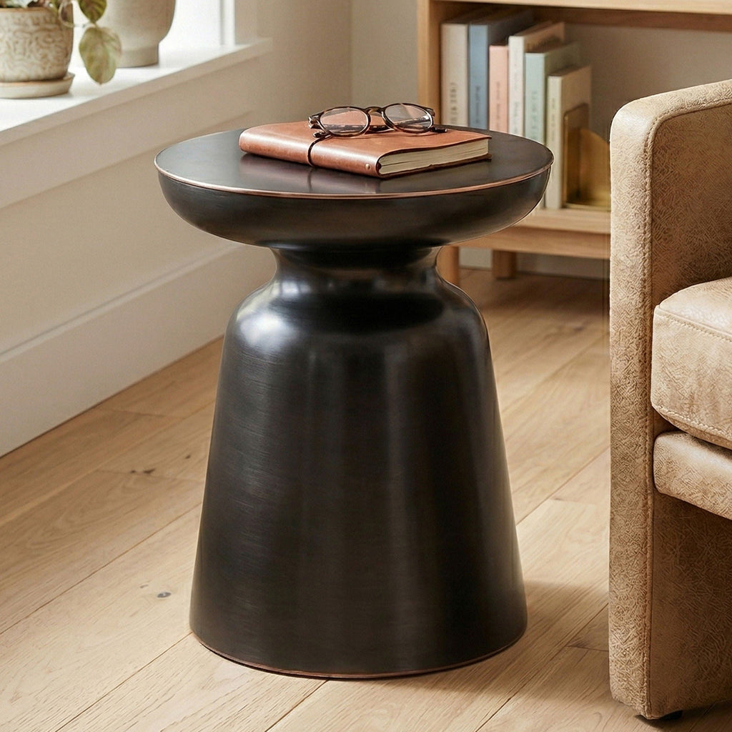 Toby - Handcrafted Metal Accent Table