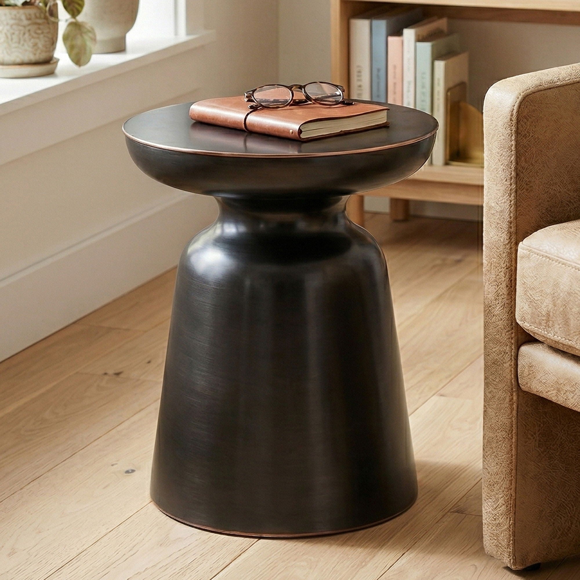Toby - Handcrafted Metal Accent Table