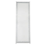 Nysa - Floor Mirror - Mirrored & Faux Crystals