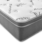 Sommet 13-inch Eastern King Bamboo Euro Top Foam Hybrid Mattress