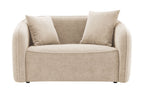 Keith - Loveseat With 2 Matching Color Toss Pillows