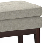Carlson - Ottoman Bench, Mid Century Design