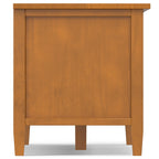 Warm Shaker - Handcrafted Low TV Media Stand