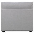 Cambria Upholstered Armless Chair Grey