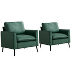 Nordic Retro Light Luxury Upholstered Sofa Chair