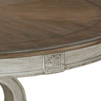 Elegant Dining Set Round Table And Side Chairs