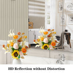 Medicine Cabinet, Wall Mounted Bathroom Mirror With Storage