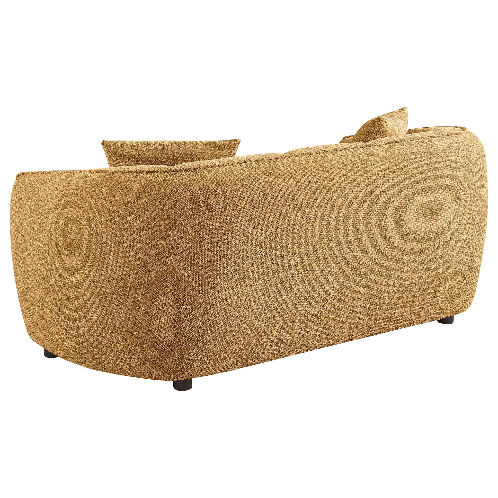 Aleisha 3-piece Fabric Upholstered Sofa Set Mustard Yellow