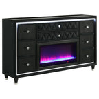 Lorient 4-piece Queen Bedroom Set Black