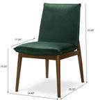 Monza - Contemporary Dining Chair (Set of 2)