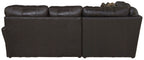 Denali - Italian Leather Match Sectional