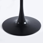 Mid-Century Tulip Table With Round Top, Pedestal Base