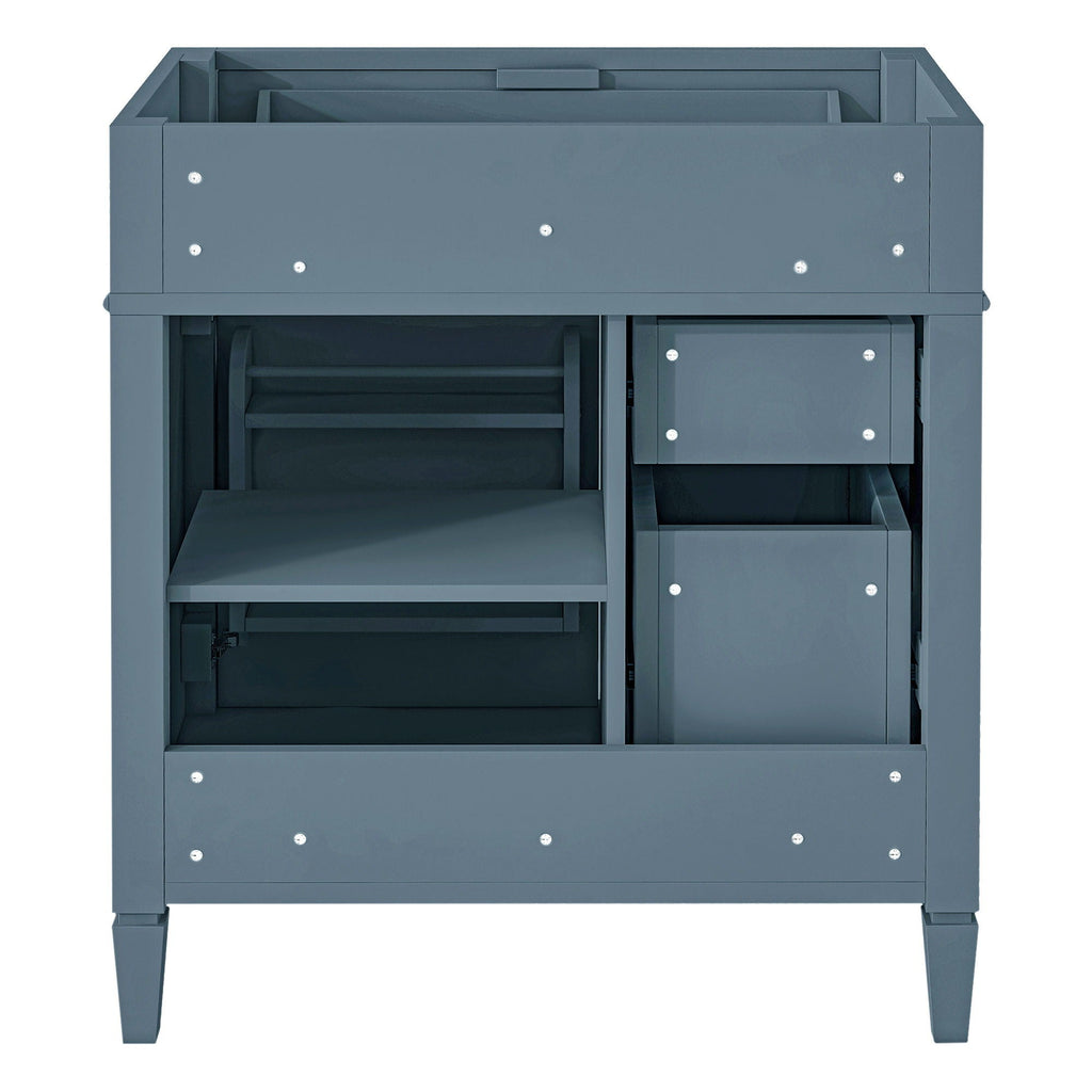 Bathroom Vanity With 2 Drawers And Tip-Out Drawer, Storage Cabinet