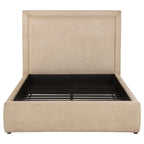 Lawson 54-inch Upholstered Full Platform Bed Light Saddle