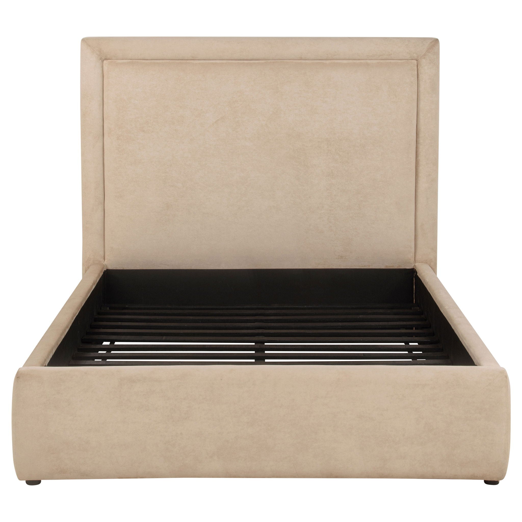 Lawson 54-inch Upholstered Full Platform Bed Light Saddle