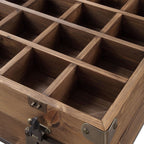 Kolin - Accent Table - Rustic Oak & Matte Gray