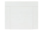 Heron Cove - Small Drawer Nightstand - Chalk White And Dovetail Gray