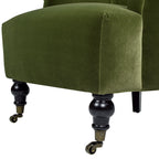 Eloise - Design Pleated Sock Arm Accent Armchair