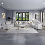 Mahler - Chair With 2 Pillows - Beige Linen